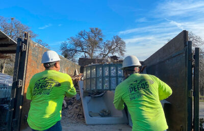 construction site clean up & debris hauling company near me