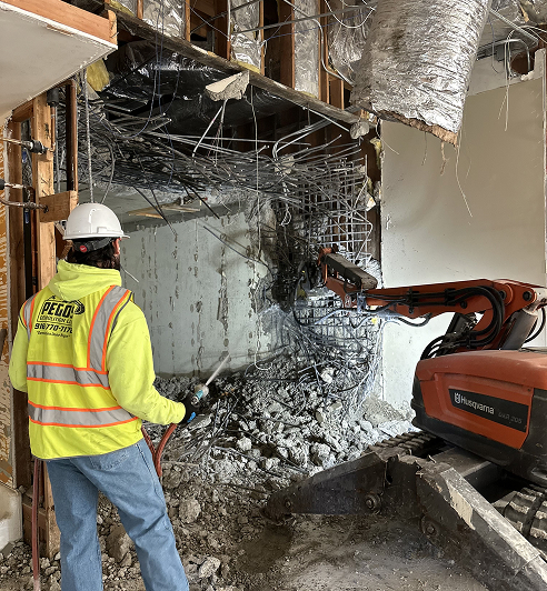 residential hard demolition california